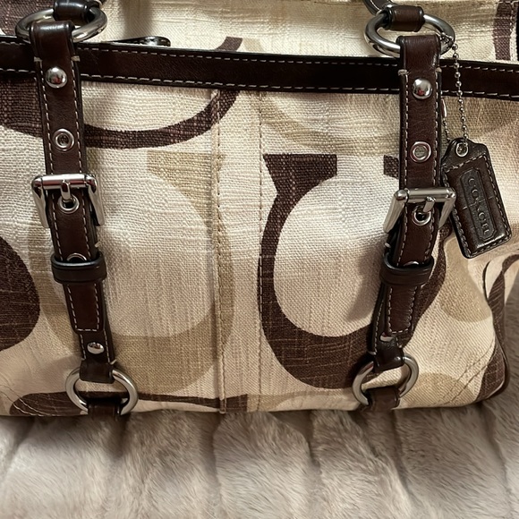 Coach gallery canvas tote bag B24 - Picture 12 of 15